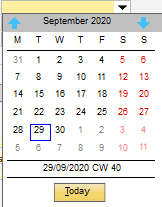 dropdownCalendar