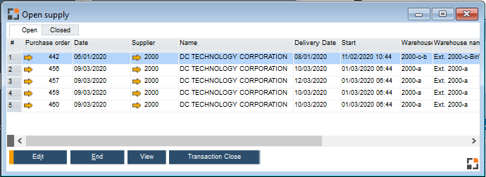 externalPurchaseOrder