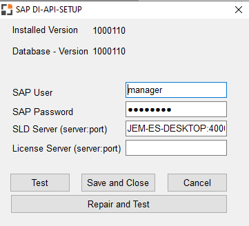 SAP_DI_API