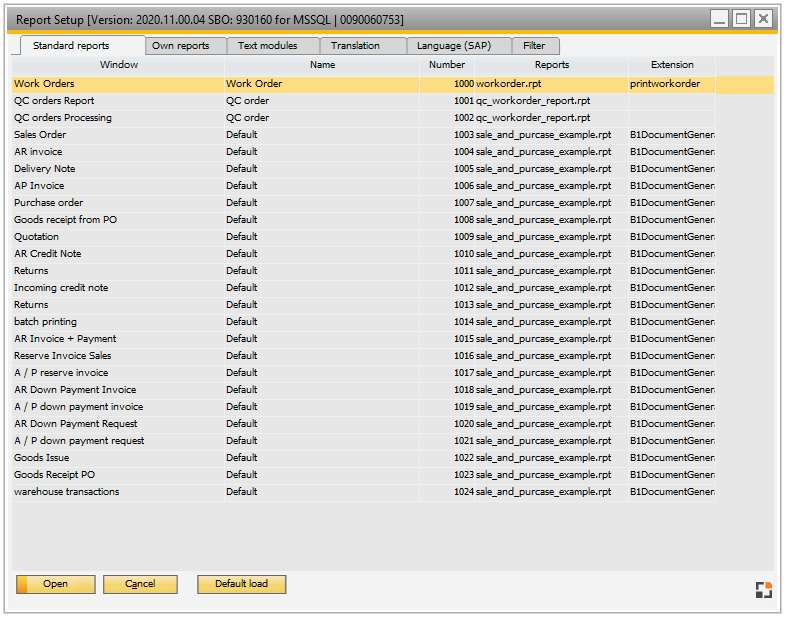 Report_setup_SAPStyle