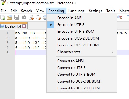 encoding
