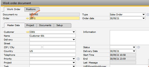 workorder2salesorder